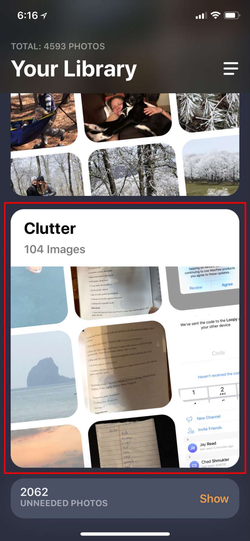 How to easily clean up duplicate, blurry and other clutter photos from iPhone camera roll with Gemini.