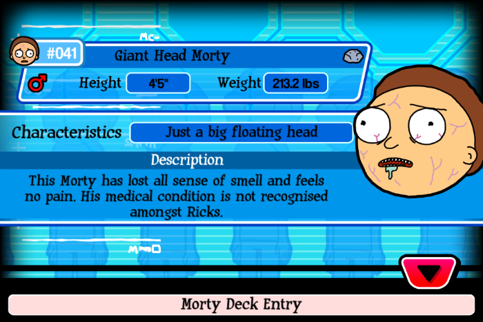 Giant Head Morty (#41) Giant Head Morty