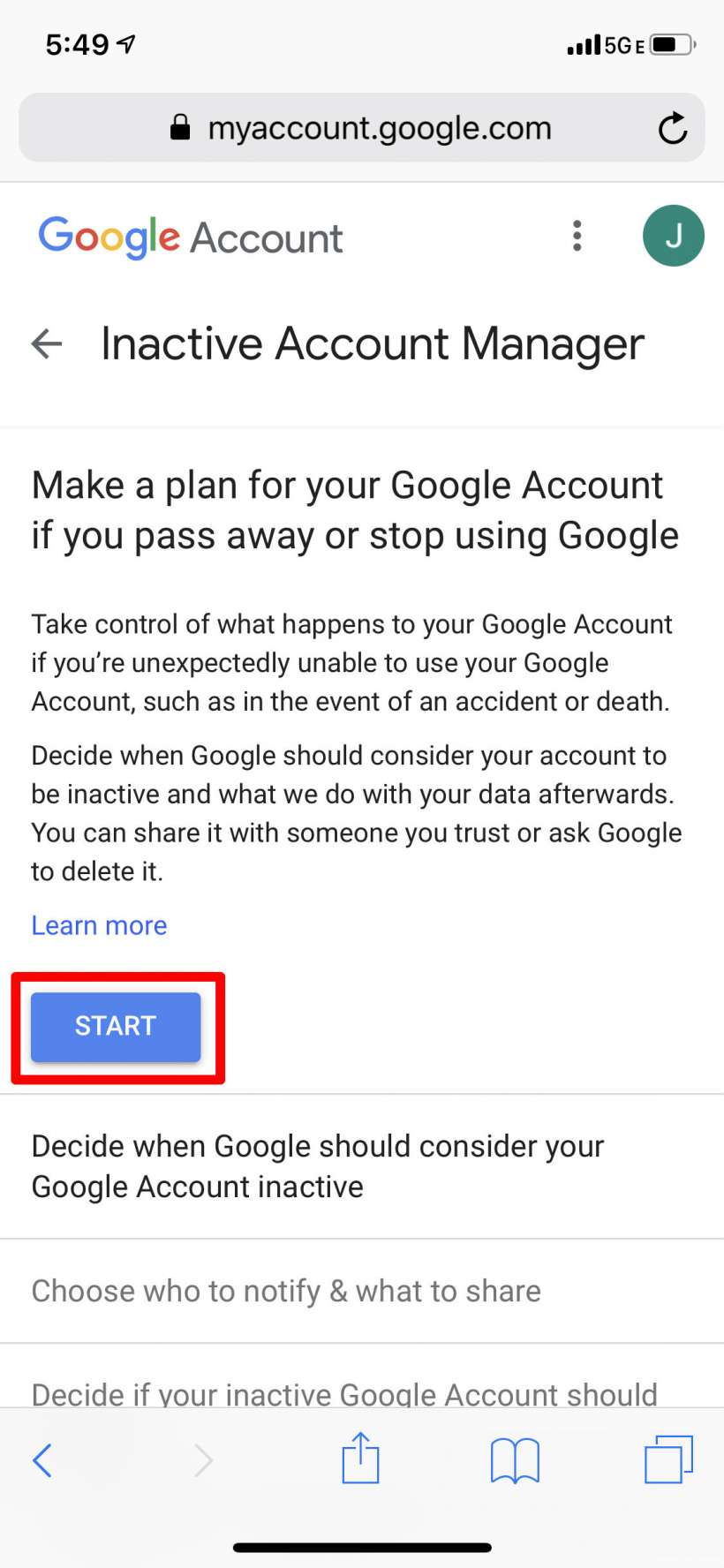 How to delete your Google account after you die.