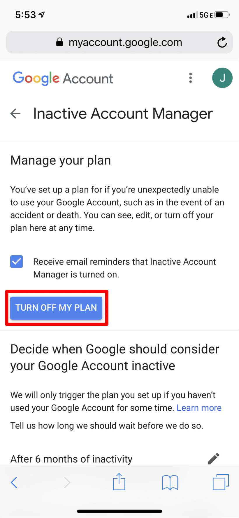 How to delete your Google account after you die.