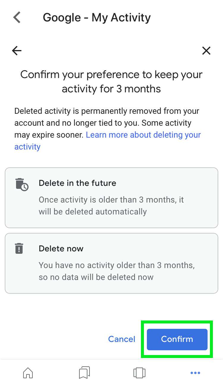 Google app iOS search activity 5 Google app iOS search activity 5
