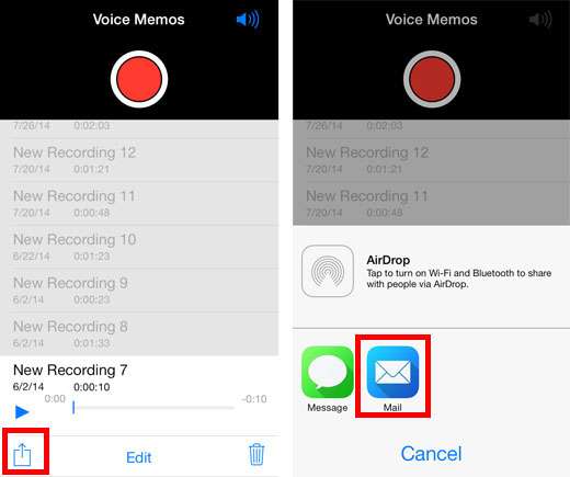 iOS voice memo to ringtone 1