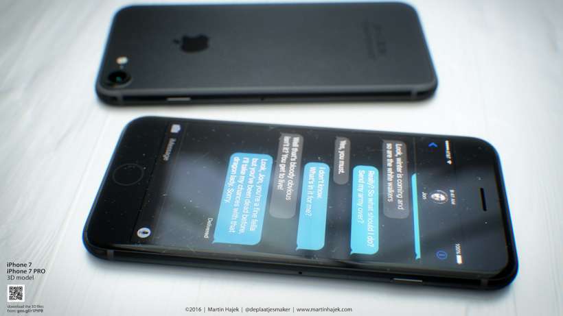 iPhone 7 Dark Mode Martin Hajek