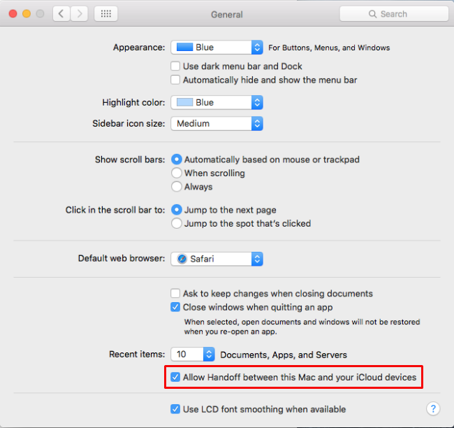 How to use Handoff between a Mac and iPhone.
