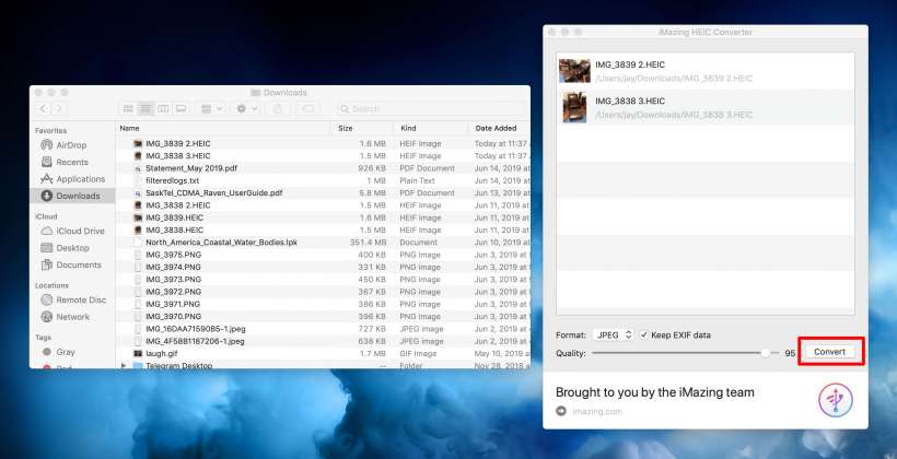 How to convert your iPhone and iPad HEIF and HEIC images to JPEG or PNG on Mac.