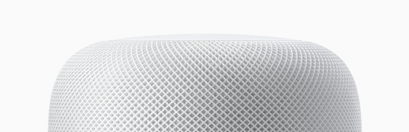 HomePod white mesh