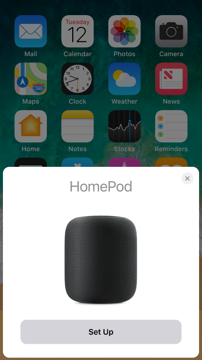 HomePod Set Up HomePod Set Up