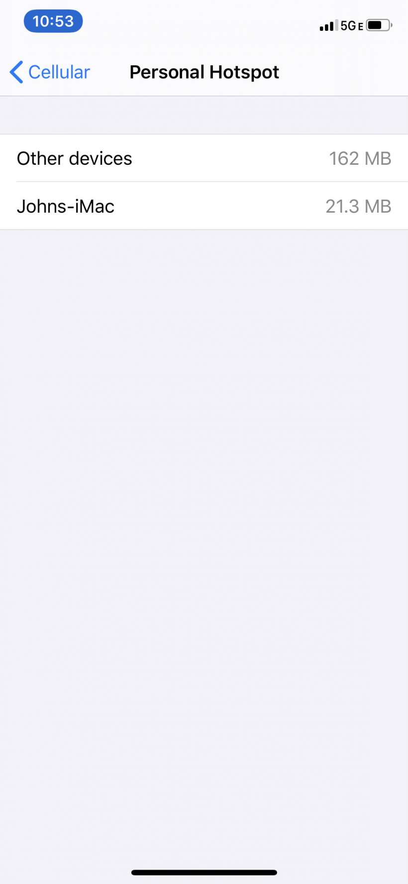 How to see what devices are connected to your iPhone's hotspot and how much data they are using. How to see what devices are connected to your iPhone's hotspot and how much data they are using.