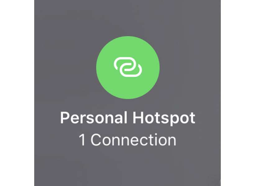 iOS Personal Hotspot