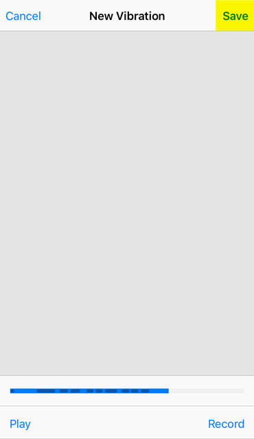 iOS custom vibration 5 iOS custom vibration 5