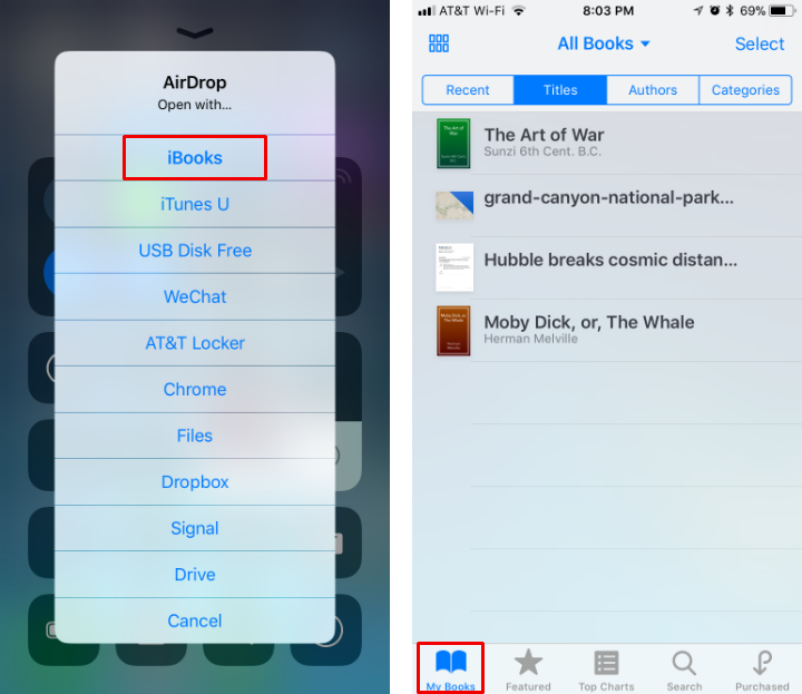 How to transfer PDFs from a Mac or PC to iBooks on iPhone or iPad.