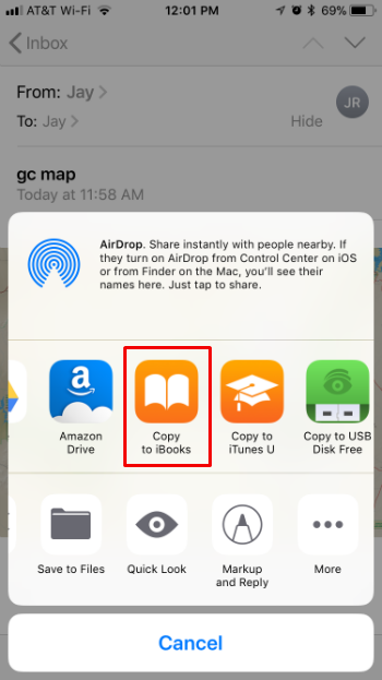 How to transfer PDFs from a Mac or PC to iBooks on iPhone or iPad.