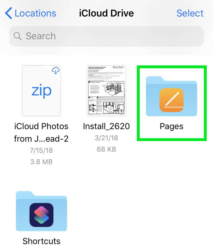 Share iCloud Drive folders 2