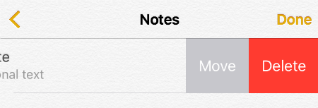 Move Note to iCloud Move Note to iCloud