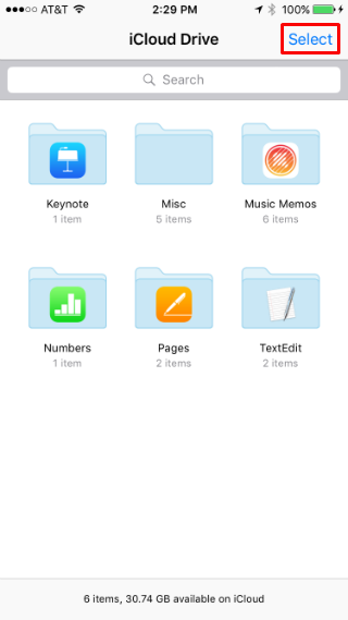 How to create folders and move files on iCloud Drive on iPhone.