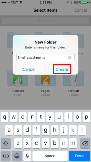 How to create folders and move files on iCloud Drive on iPhone.