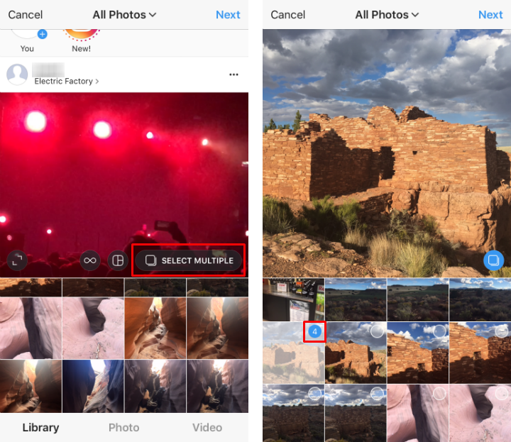 How to post multiple photos and videos in a single Instagram post on iPhone and iPad.