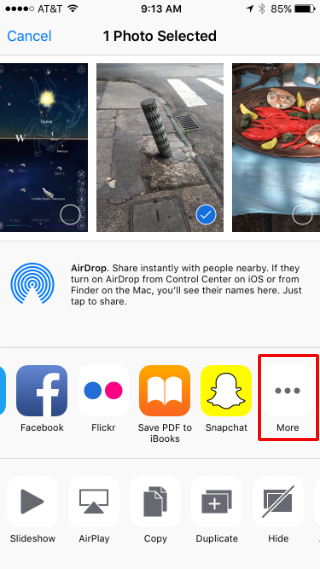 How to share photos on Instagram directly from iPhone Photos app.