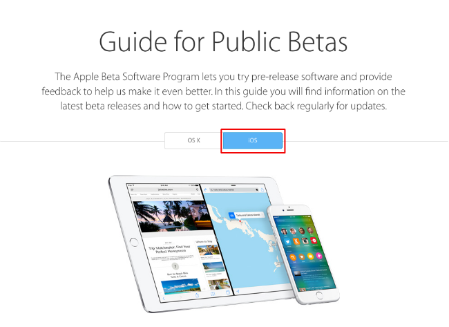 How to register for the iOS 10 public beta.