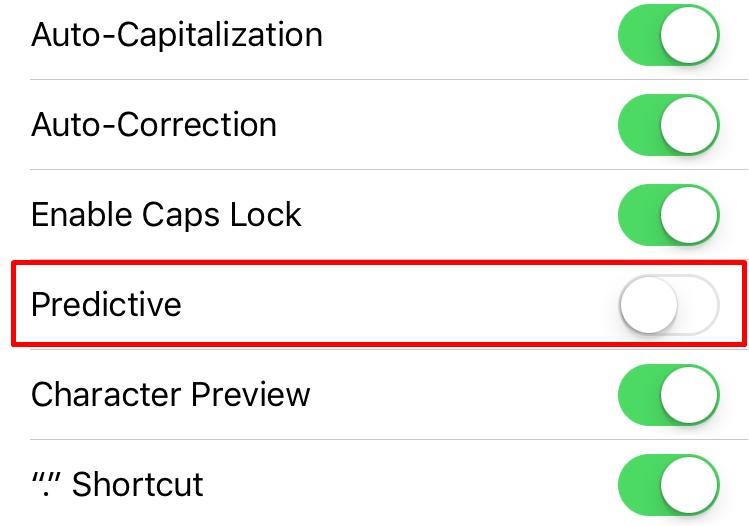 Predictive Keyboard iOS 10 Predictive Keyboard