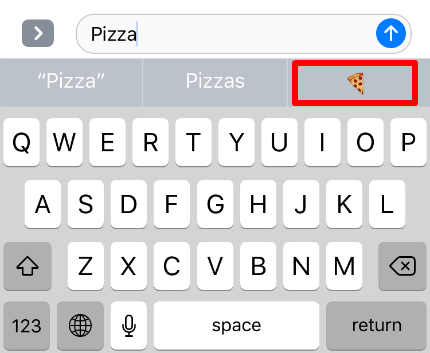 iOS 10 Predictive Emoji Keyboard