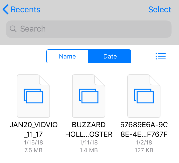 Organize iOS Folders App