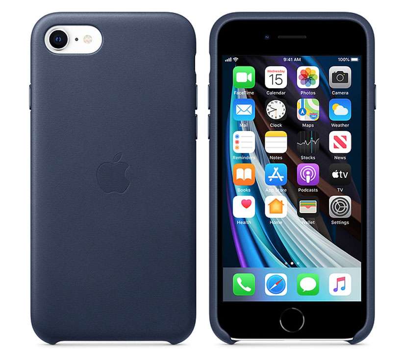 iPhone SE Apple Leather Case