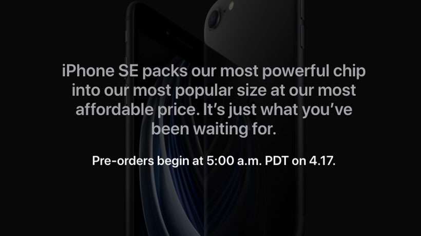 iPhone SE pre-order iPhone SE pre-order