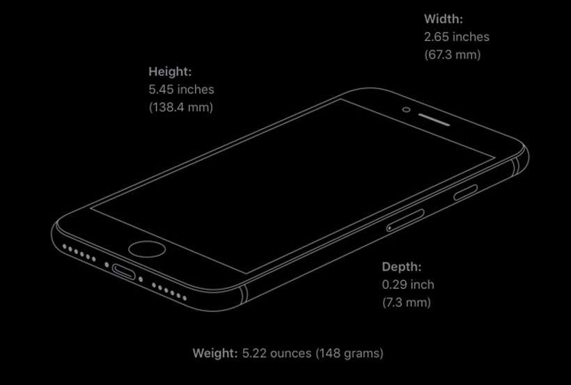 iPhone SE 2nd gen weight