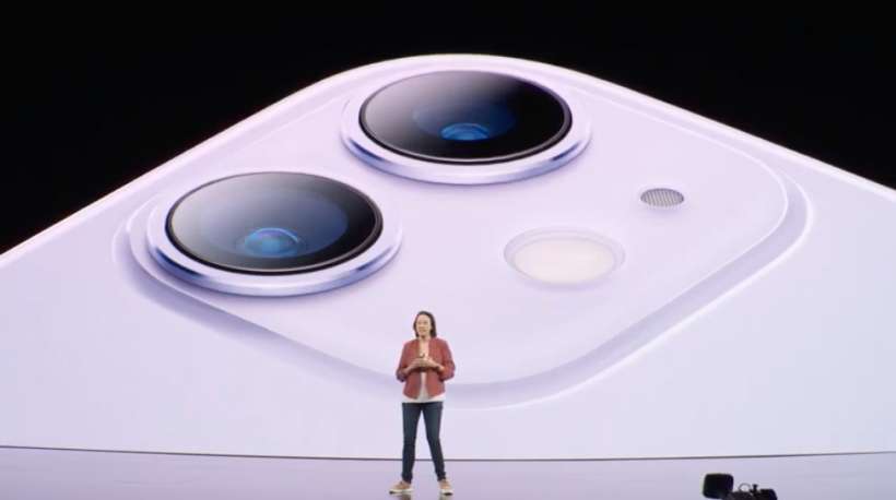 iPhone 11 cameras