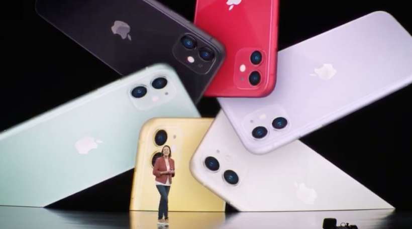 iPhone 11 colors