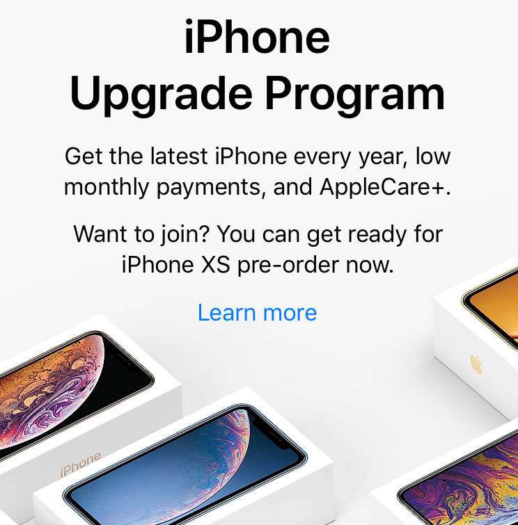 iPhone Upgrade Program