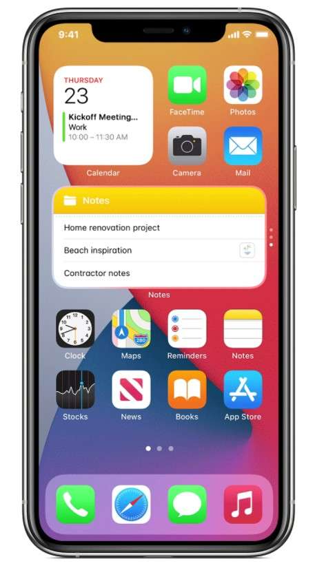 iPhone Widget iPhone Widget
