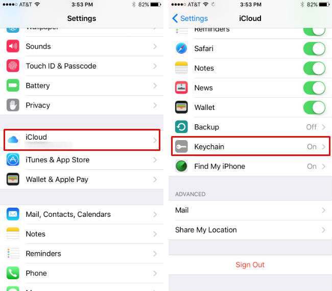 How to use iCloud Keychain with Safari.