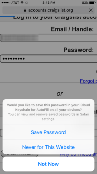 How to use iCloud Keychain with Safari.