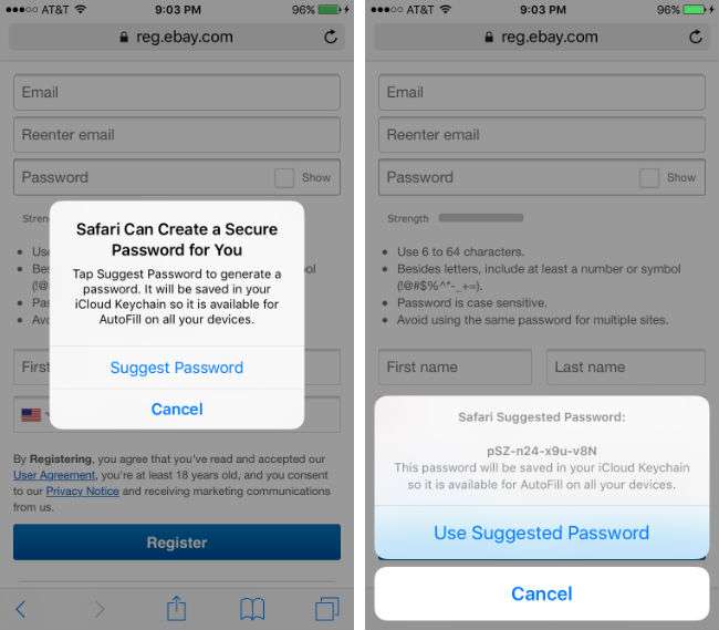 How to use iCloud Keychain with Safari.