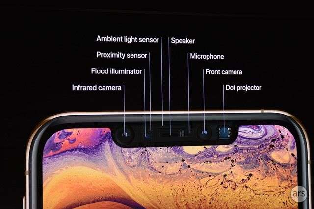 What type of speakers does the iPhone XS have? | The