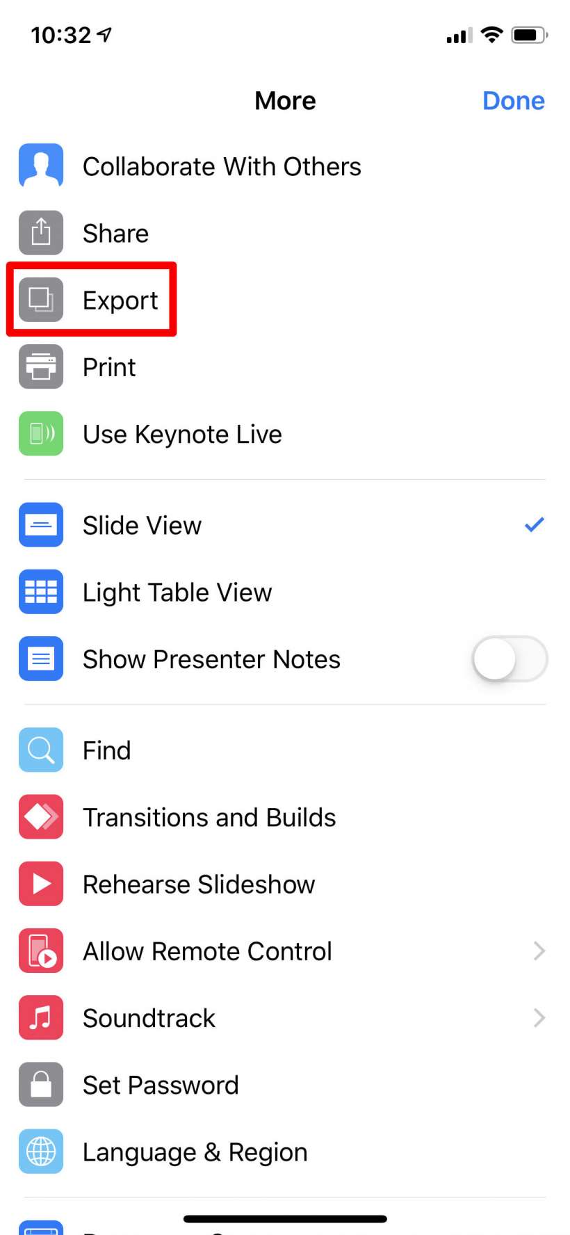 How to convert Keynote files to PowerPoint on iPhone, iPad and Mac.