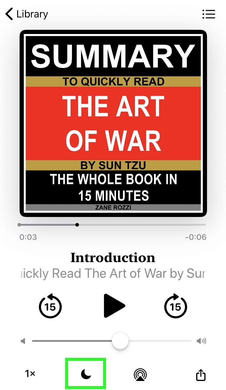 Audio Book sleep timer 1 Audio Book sleep timer 1