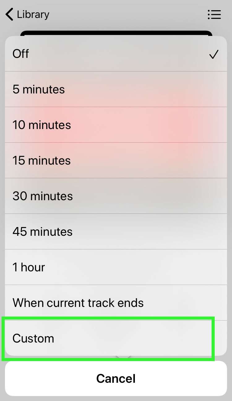 Audio Book sleep timer 3 Audio Book sleep timer 3