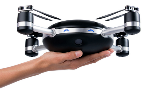 iOS-compatible Lily drone flies by itself and records you.
