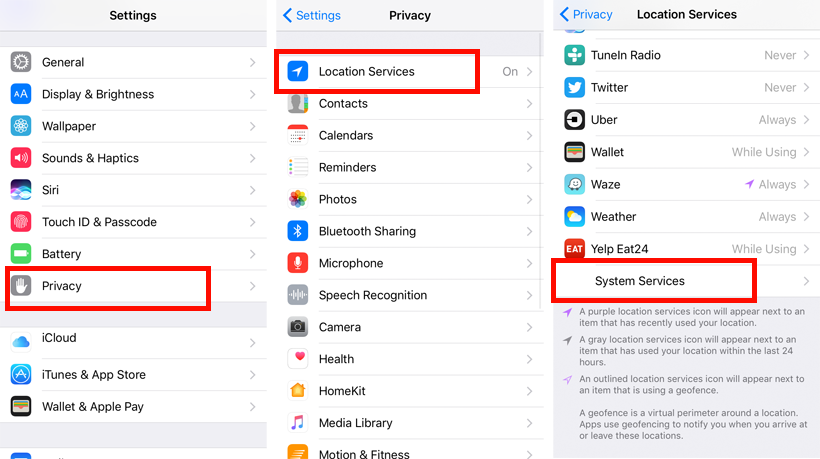 Location Services Location Services