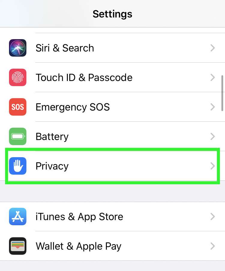 Location Services privacy Location Services privacy