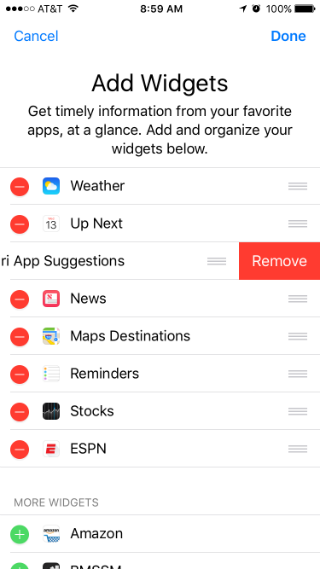 How to customize your iPhone's Lock Screen widgets in iOS 10. How to customize your iPhone's Lock Screen widgets in iOS 10.