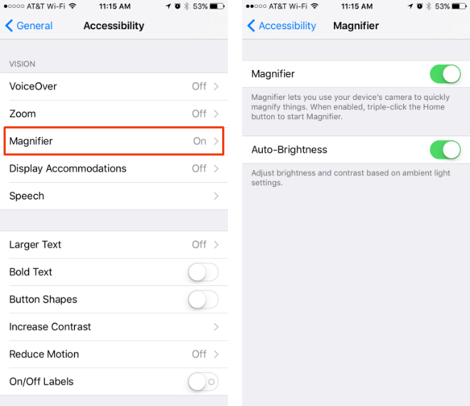 How to use your iPhone as a magnifying glass. How to use your iPhone as a magnifying glass.