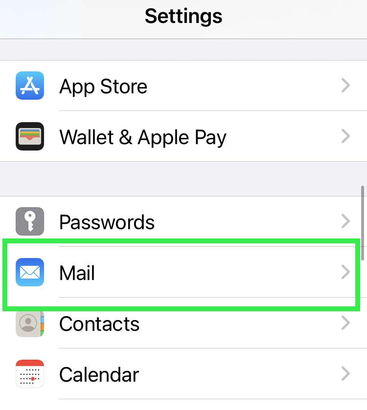 Mail Follow Up iPhone