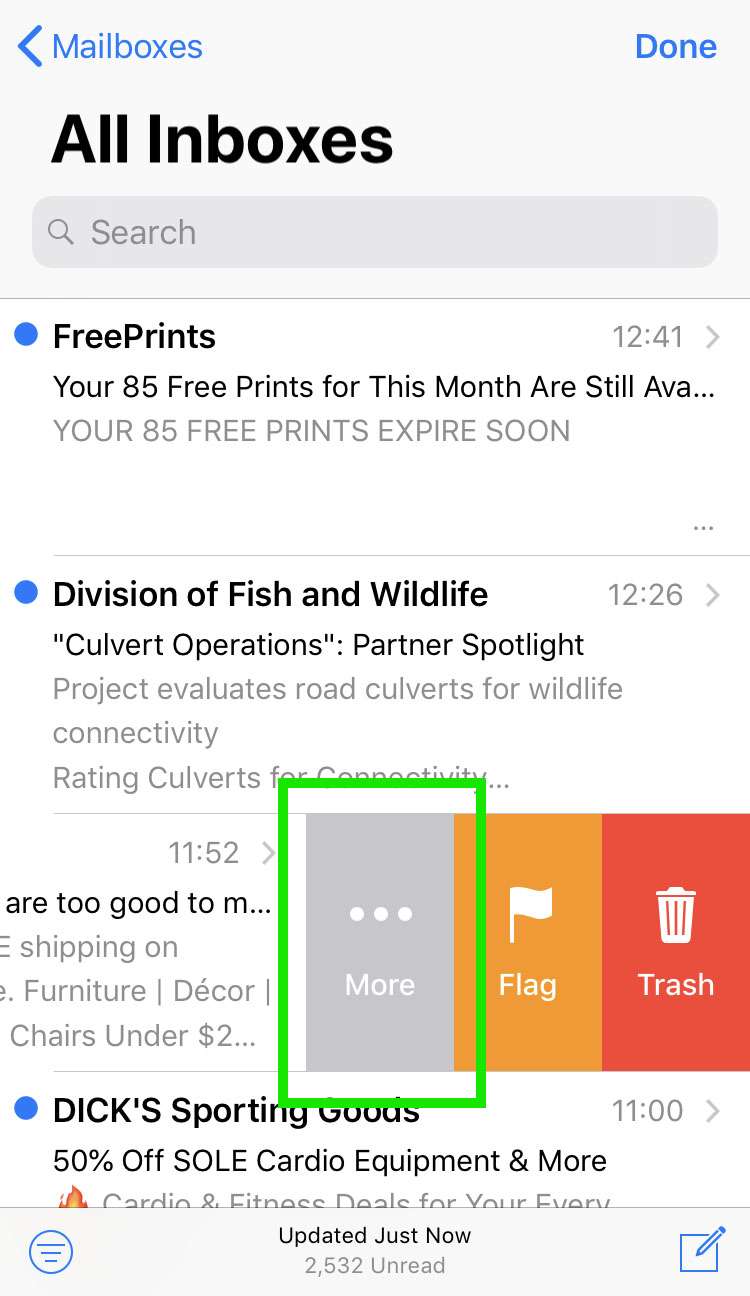 Mail thread do not disturb 2 Mail thread do not disturb 2