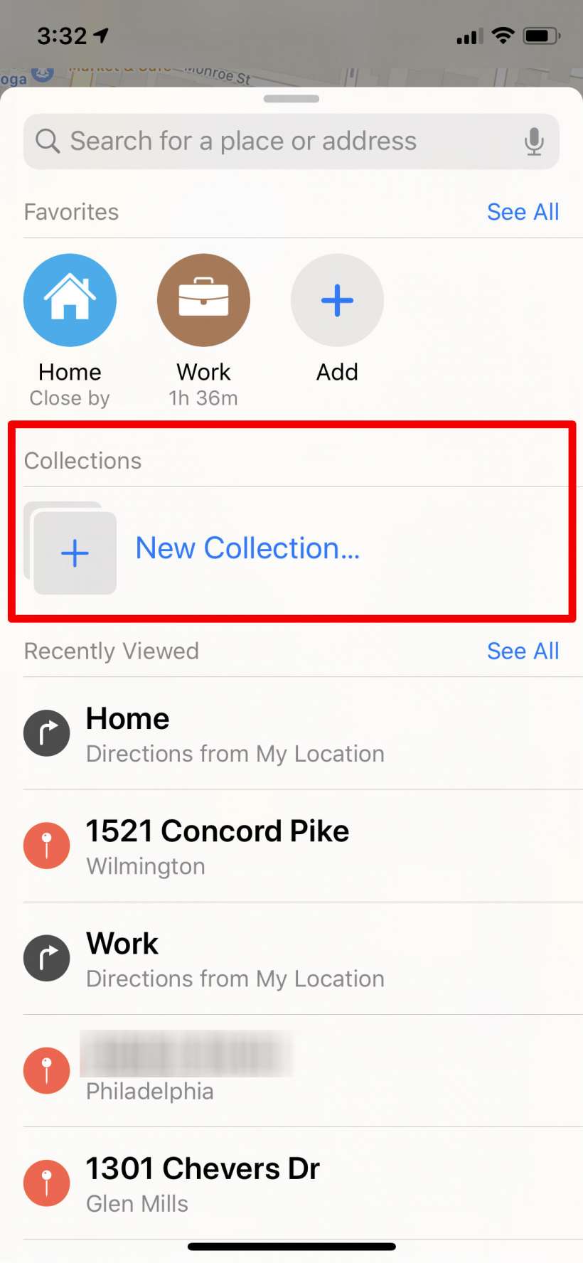 How to set favorite locations and make collections in Apple Maps on iPhone and iPad.