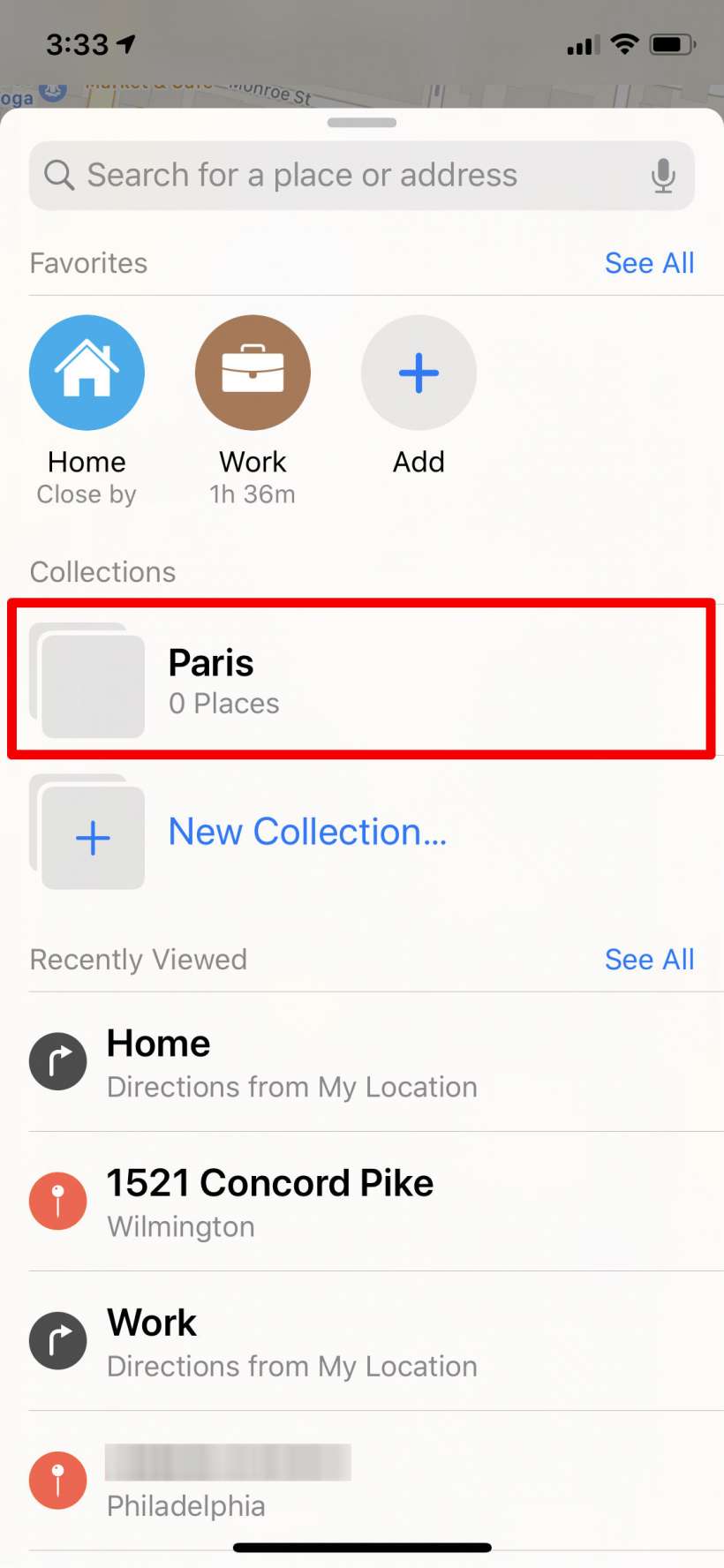 How to set favorite locations and make collections in Apple Maps on iPhone and iPad.