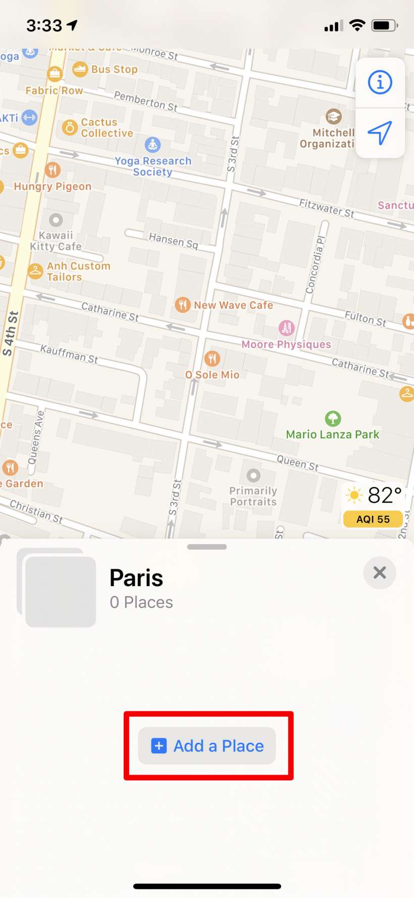 How to set favorite locations and make collections in Apple Maps on iPhone and iPad.